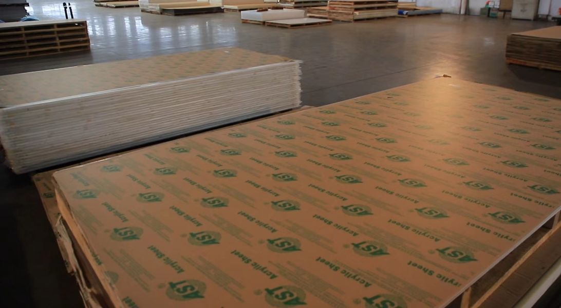 BESTA ACRYLIC CO., LTD. ligne de production du fabricant