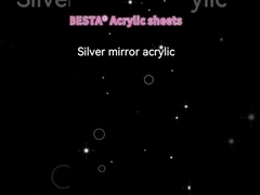 Plaque plastique miroirée flexible de 5 mm 6 mm Plaque miroir acrylique colorée pour mur